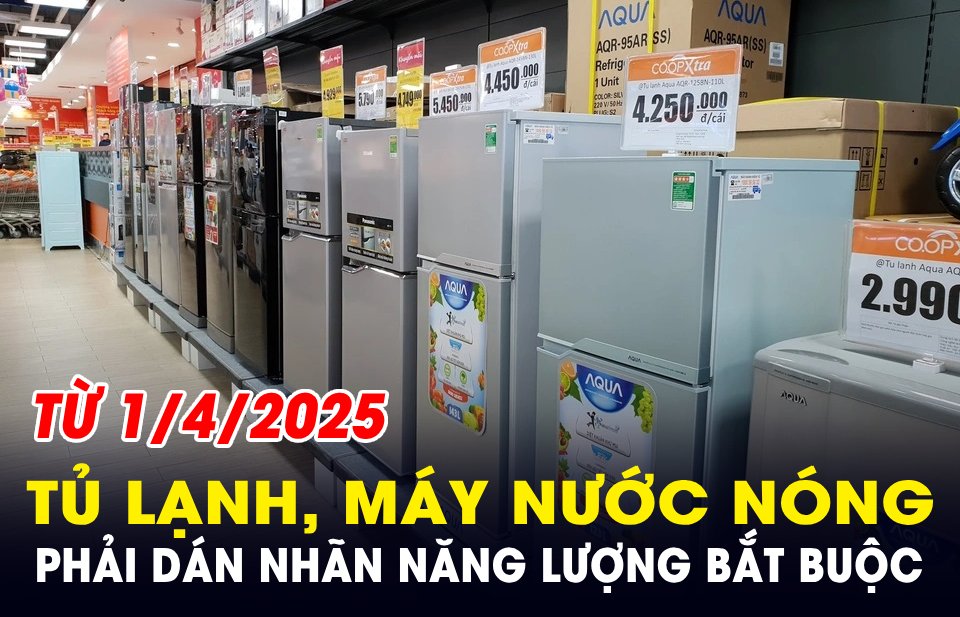 Singapore yêu cầu áp loạt “nhãn mới” với máy nước nóng và tủ lạnh, doanh nghiệp cần lưu ý