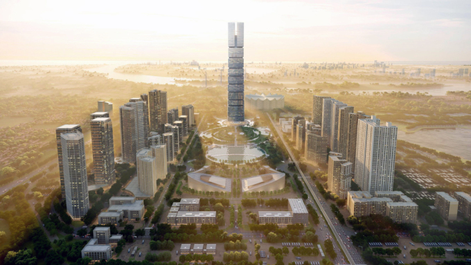 Lộ diện phương án kiến trúc Tháp Tài chính 108 tầng cao nhất Việt Nam
