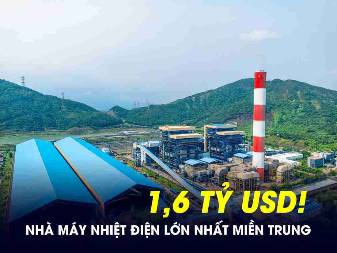 Nhà máy nhiệt điện 1,6 tỷ USD lớn nhất miền Trung sắp tái khởi động tổ máy chiếm tới 50% công suất