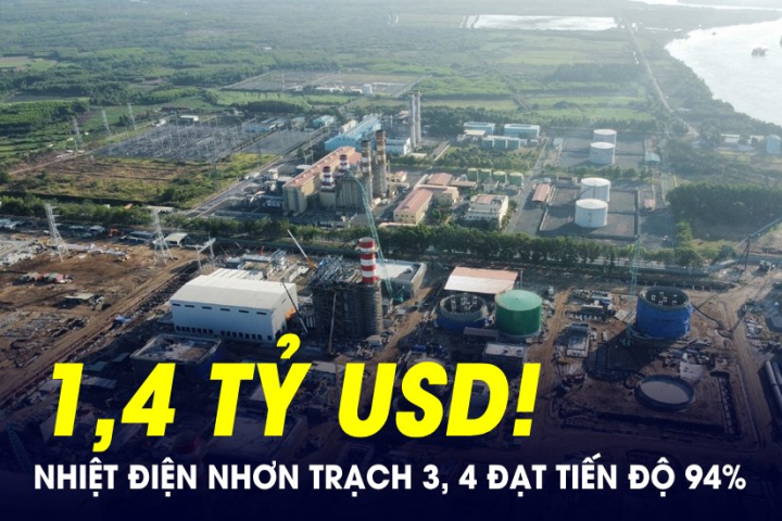 Chủ đầu tư đã rót bao nhiêu tiền vào dự án điện 1,4 tỷ USD tại Nhơn Trạch, Đồng Nai?