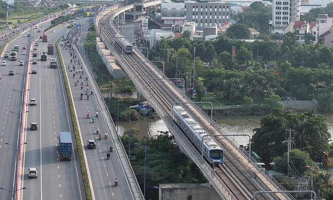 Tuyến Metro số 1 dự kiến chạy chính thức vào ngày 22/12