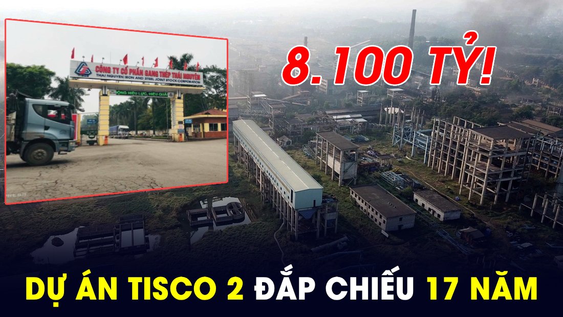 Công ty thép 66 năm tuổi, là chủ đầu tư dự án gang thép 8.100 tỷ tại Thái Nguyên liên tiếp thua lỗ, tiền mặt còn chưa tới 2 tỷ