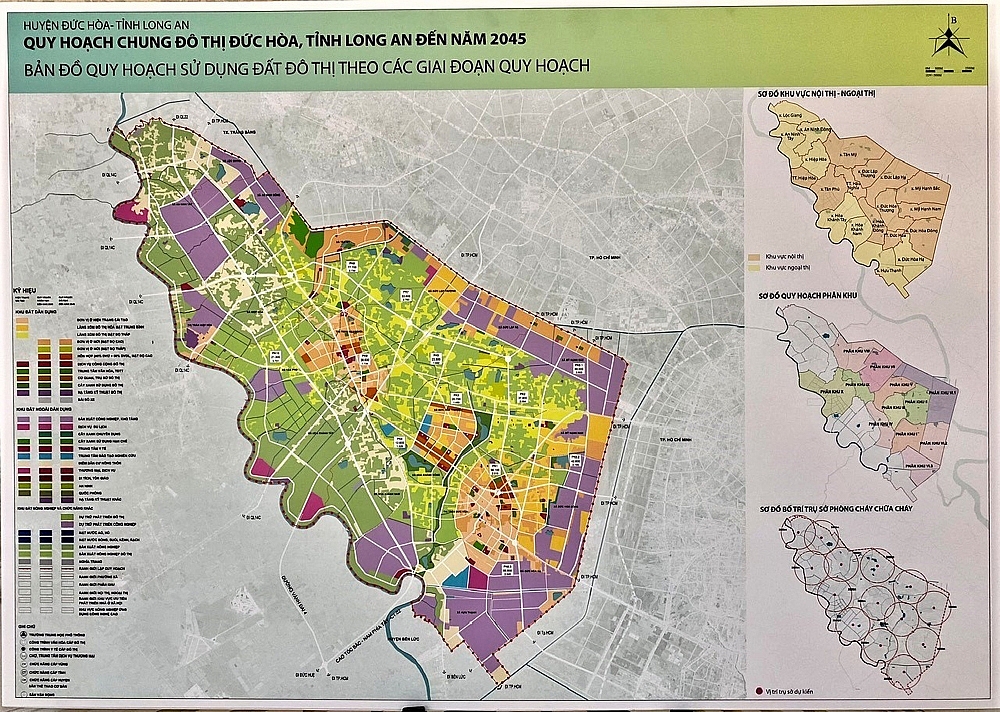 Có gì trong Đồ án Quy hoạch chung đô thị Đức Hòa, tỉnh Long An đến năm 2045?