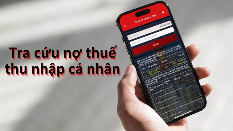 Làm thế nào để biết bị nợ thuế thu nhập cá nhân hay không?