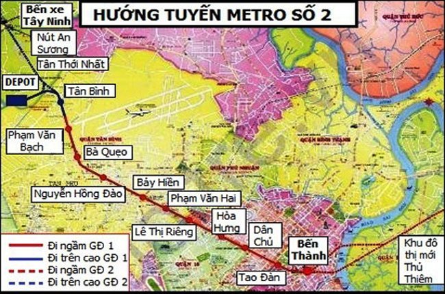 ​Metro số 2 Bến Thành - Tham Lương: Sắp triển khai, có gì đáng mong chờ?