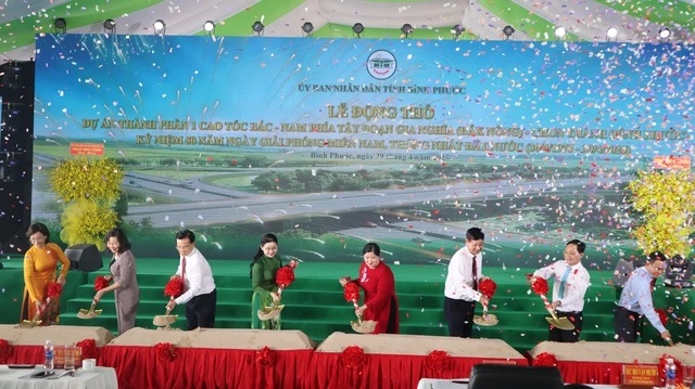 Động thổ dự án thành phần 1 tuyến cao tốc Gia Nghĩa - Chơn Thành