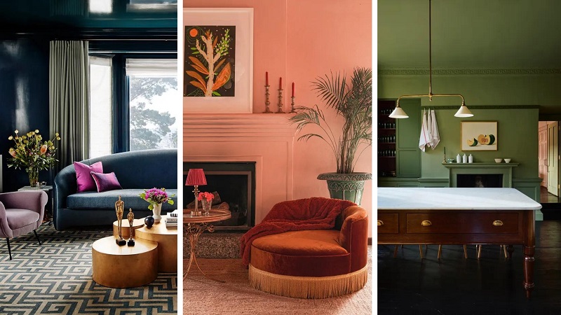 Xu hướng Color Drenching trong thiết kế nội thất: Biến không gian nhà ở thành tác phẩm nghệ thuật