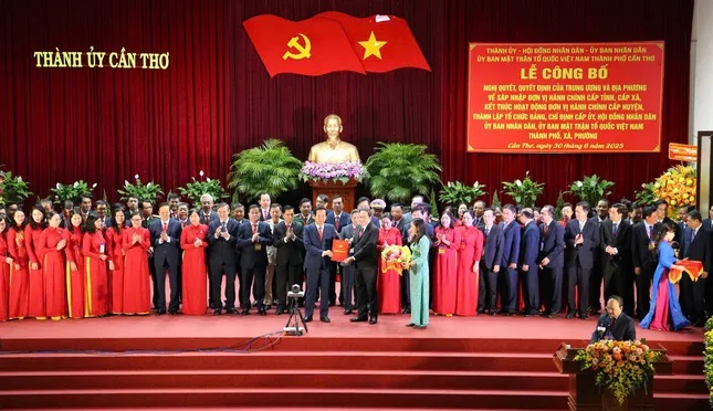 Cần Thơ công bố nhân sự chủ chốt sau sáp nhập