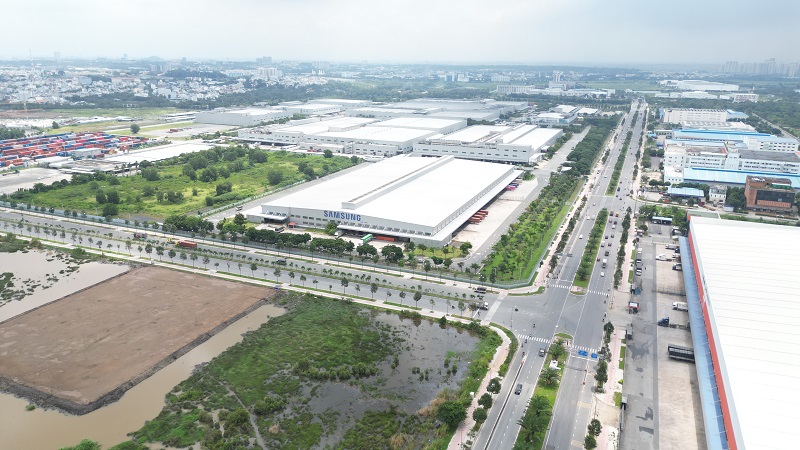 Giá thuê bất động sản công nghiệp Việt Nam tăng 70% sau 6 năm