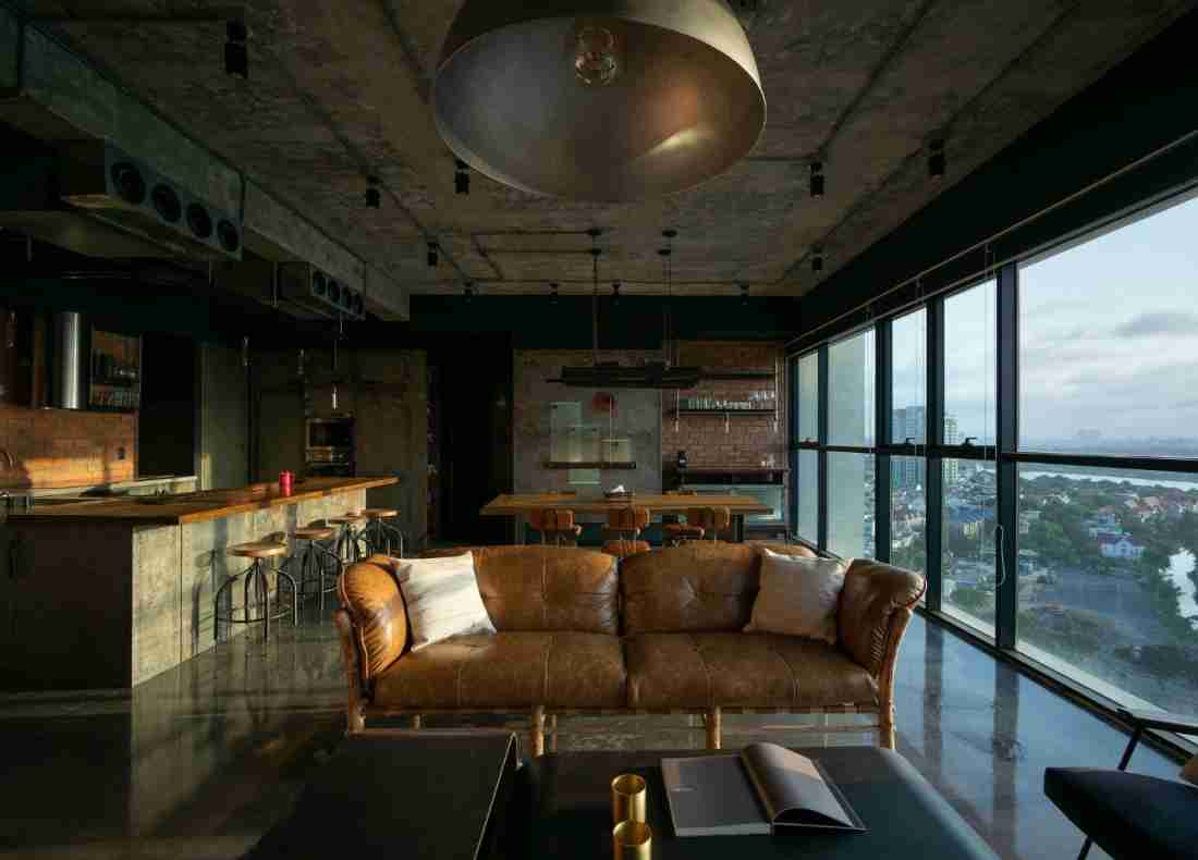 Biến văn phòng cũ thành căn hộ studio kiêm phòng thí nghiệm tại Thảo Điền