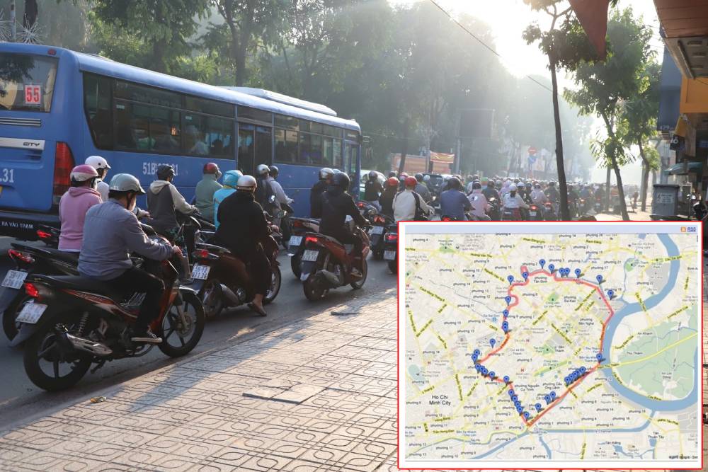 Đề xuất hạn chế xe xăng, dầu vào trung tâm TP.HCM từ 2026, giới hạn bởi 15 cầu và 17 tuyến đường