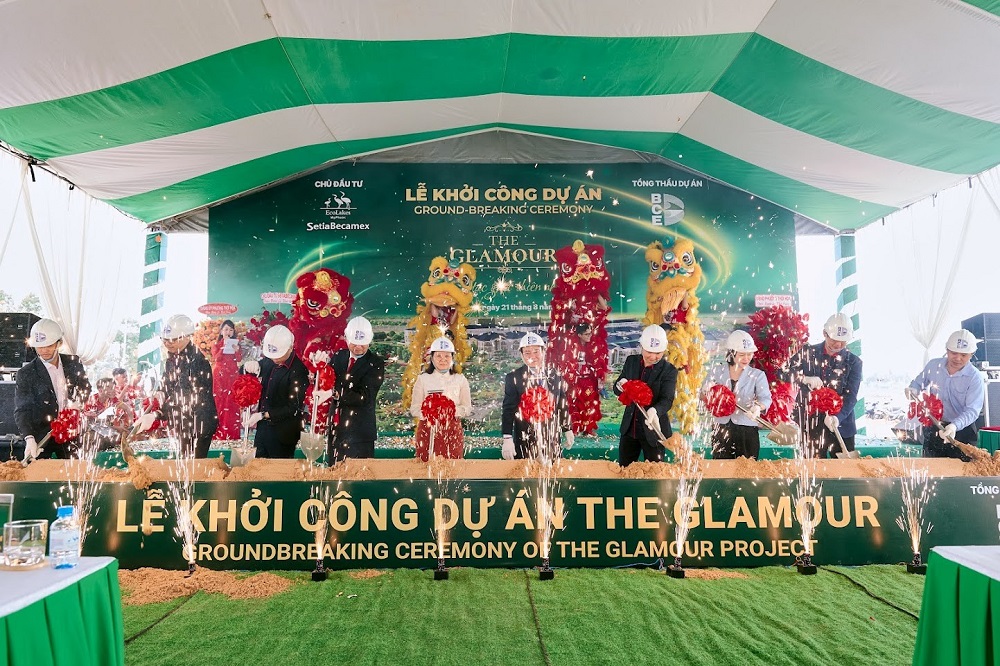 Khởi công dự án The GLAMOUR tại EcoLakes Mỹ Phước