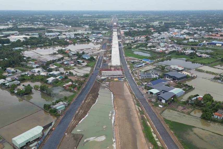 Dự án Vành đai 3 TP.HCM đoạn qua địa bàn tỉnh Tây Ninh đang thi công ra sao?