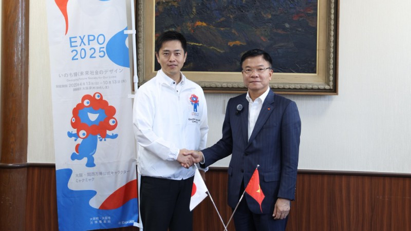 Thống đốc Osaka cam kết thúc đẩy hợp tác, đón thêm nhân lực chất lượng cao từ Việt Nam