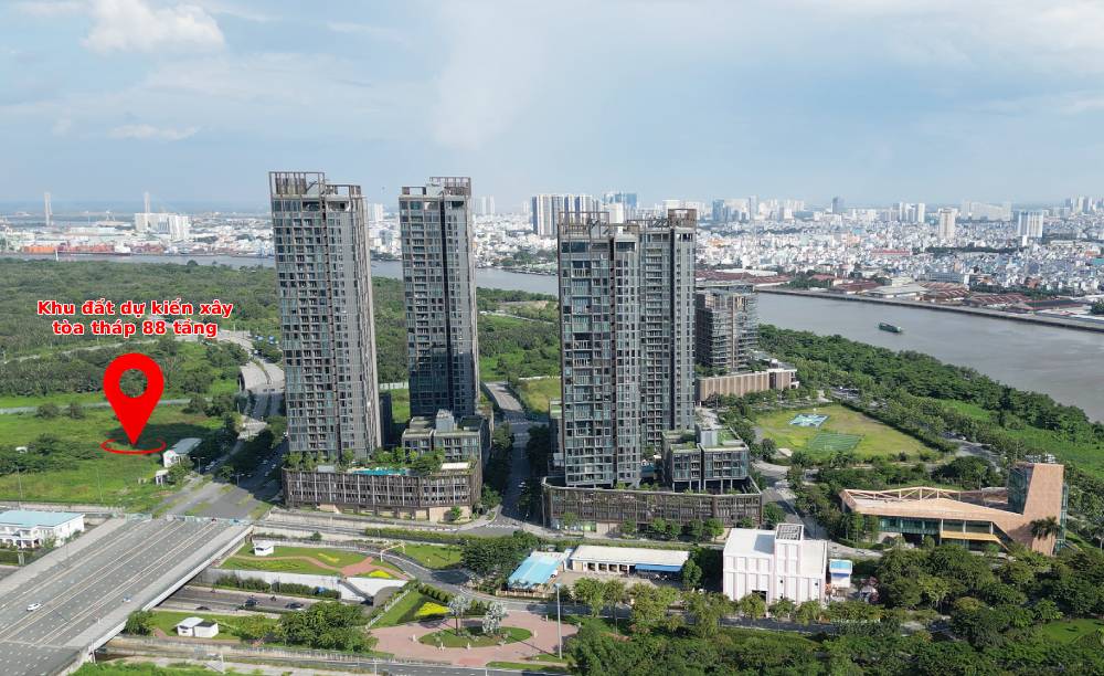 Cận cảnh dự án trên “đất vàng” Thủ Thiêm mà chủ đầu tư vừa kiến nghị về khoản tiền đất bổ sung 8.800 tỷ