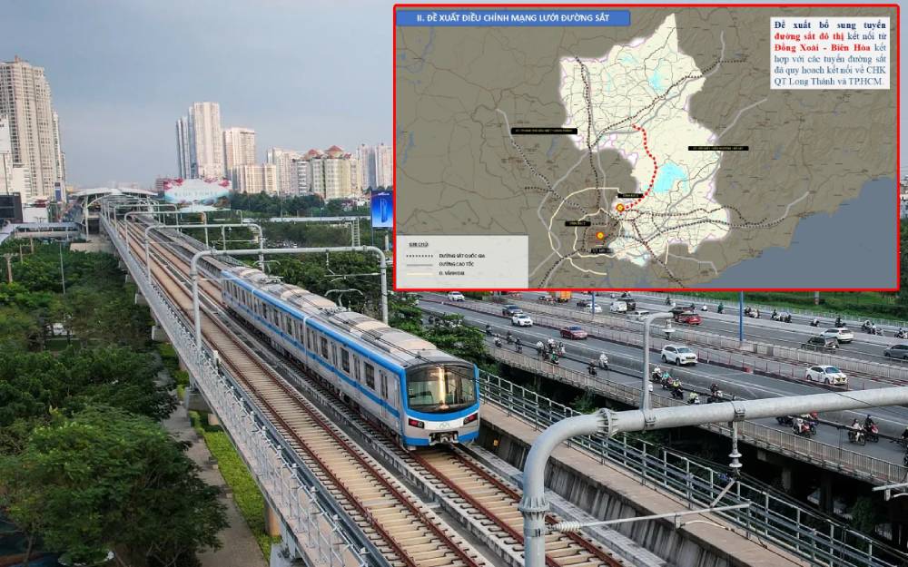 Quy hoạch tỉnh Đồng Nai mới: Đề xuất bổ sung tuyến metro kết nối từ Đồng Xoài đến Biên Hòa