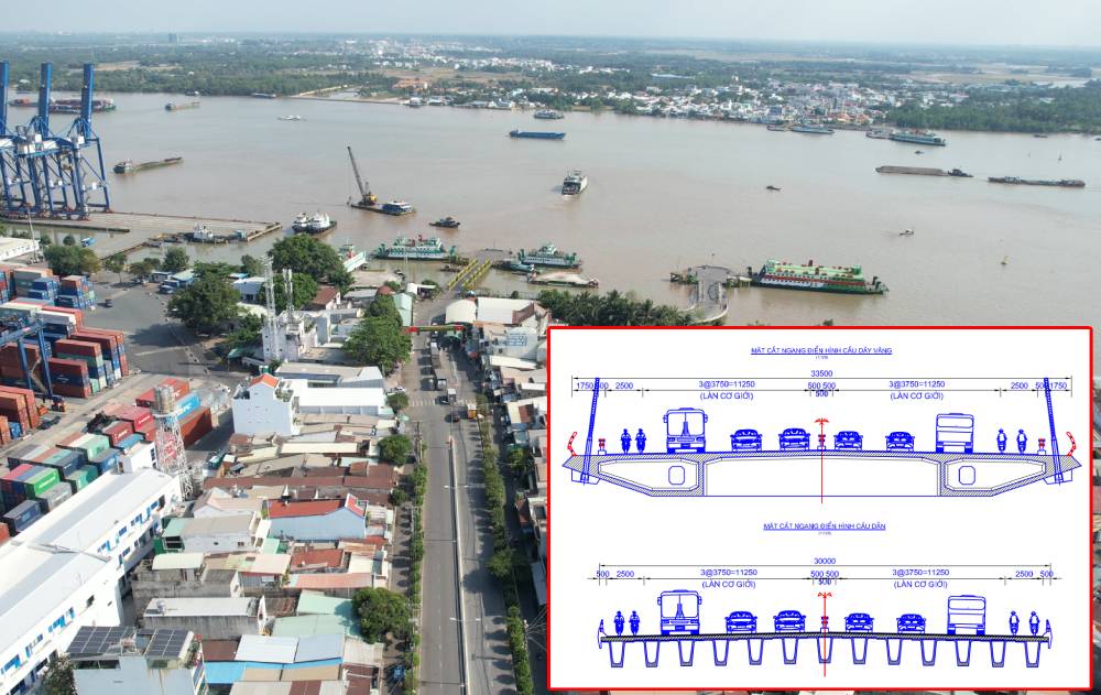 Thiết kế cầu Cát Lái và cầu Đồng Nai 2 sẽ thế nào?