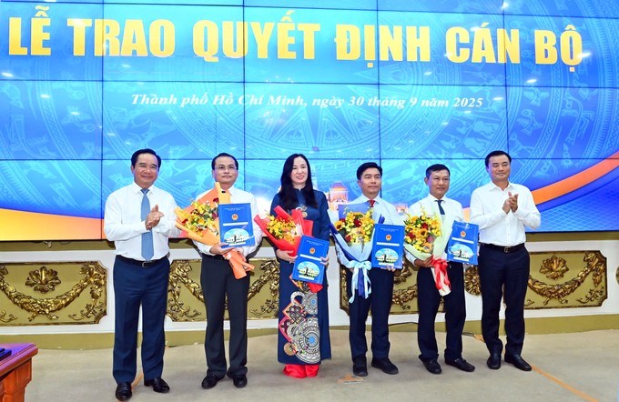 TP.HCM bổ nhiệm nhiều lãnh đạo sở, ngành