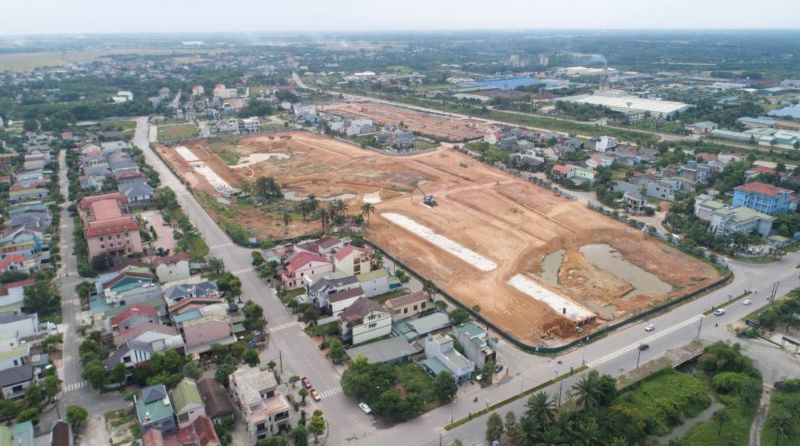 Địa điểm sẽ triển khai dự án khu dân cư mới hơn 1.300 tỷ đồng tại Quảng Trị