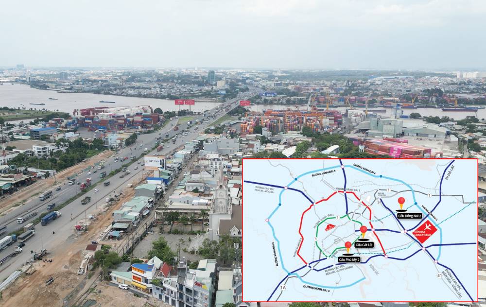 Cầu Long Hưng, cầu Cát Lát và cầu Phú Mỹ 2 sẽ do địa phương nào triển khai?