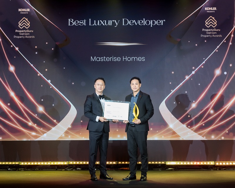 Masterise Homes thắng 2 giải "Luxury" tại PropertyGuru Vietnam Property Awards 2025