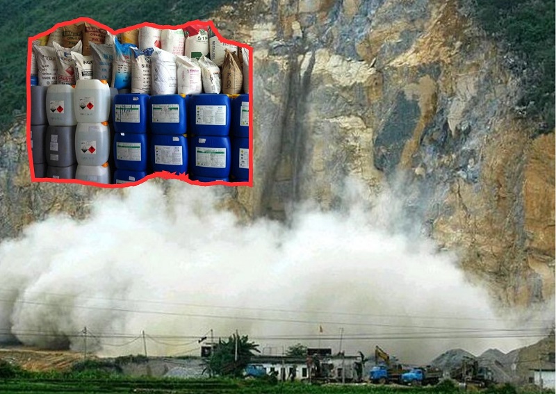 Có thể bị phạt tới 200 triệu nếu vi phạm trong lĩnh vực vật liệu nổ công nghiệp