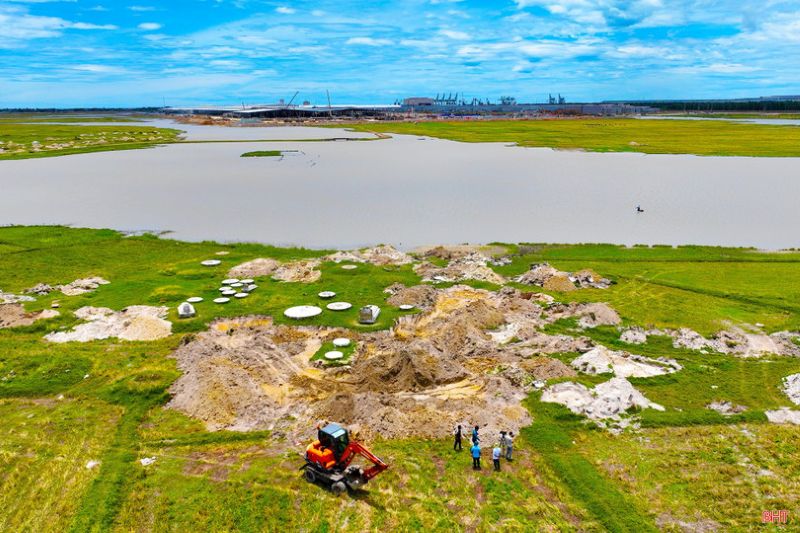 Đang chi trả tiền đền bù cho hàng trăm hộ dân tại dự án 132ha ở Hà Tĩnh
