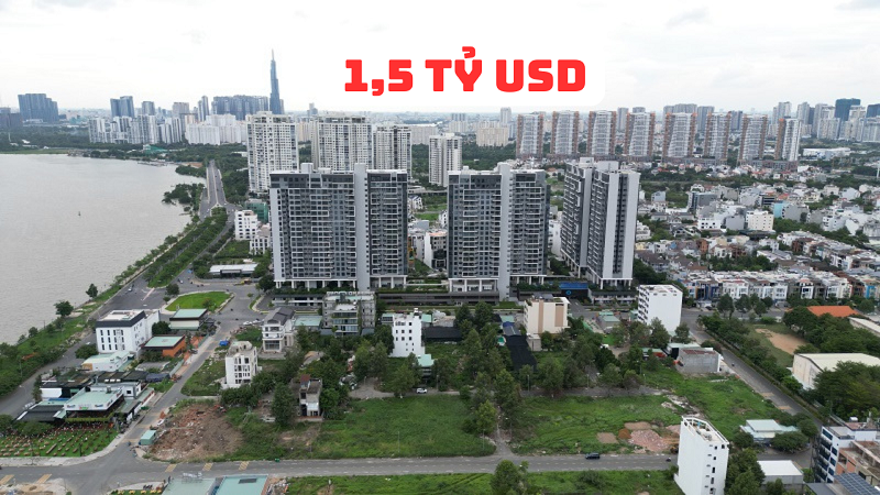 Giải ngân FDI cao kỷ lục, 1,5 tỷ USD vốn ngoại được “bơm” vào thị trường bất động sản