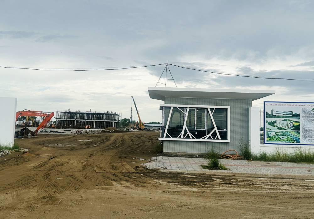 Dự án Bệnh viện đa khoa Cà Mau quy mô 1.200 giường đang làm đến đâu?