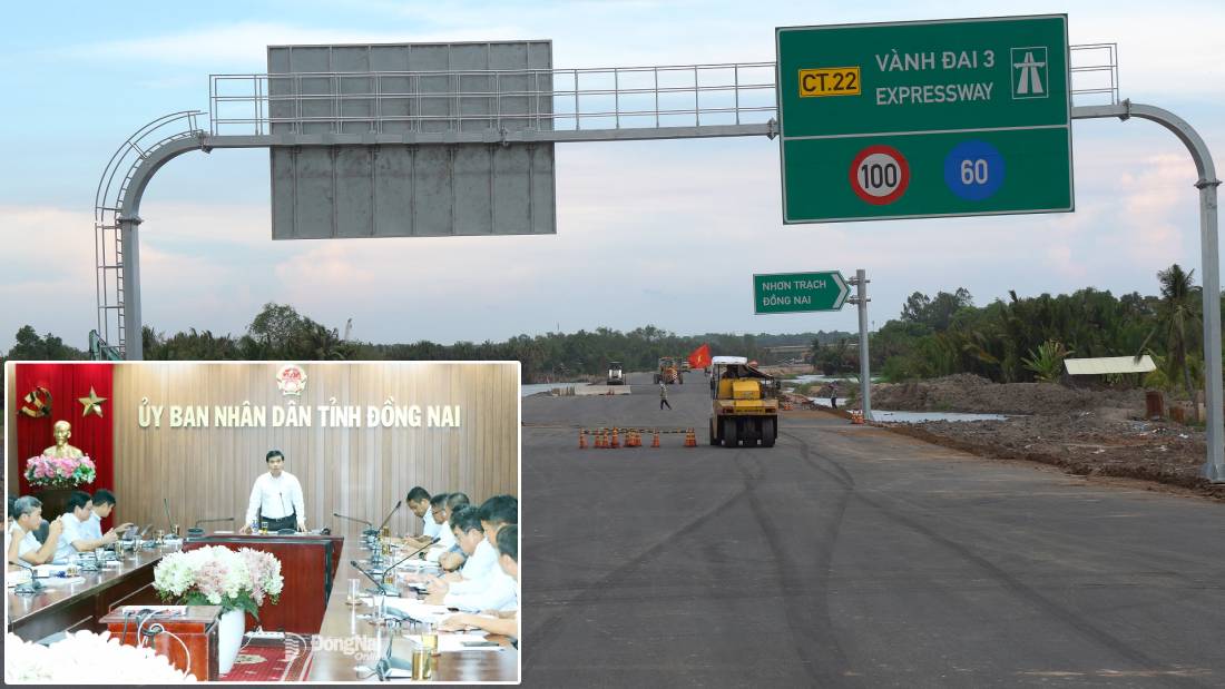 Đồng Nai cập nhật tiến độ dự án cao tốc Biên Hòa - Vũng Tàu và Vành đai 3 TP.HCM