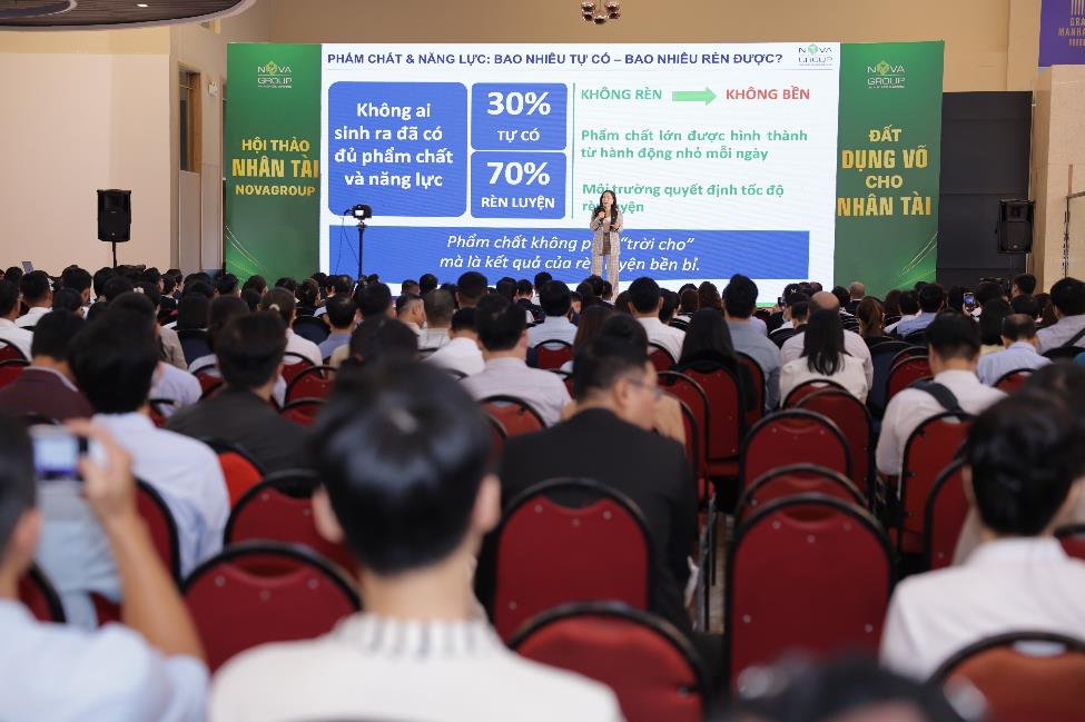 Hội thảo nhân tài NovaGroup lần 2: Khẳng định sức hút và cơ hội nghề nghiệp với gần 1.000 người tham gia