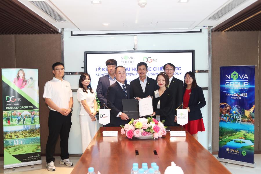 D&G Golf Group hợp tác với NovaGroup phát triển sân park golf tại NovaWorld Phan Thiet