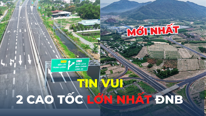 TIN VUI cho người dân Đông Nam Bộ: 2 cao tốc LỚN NHẤT có diễn biến mới