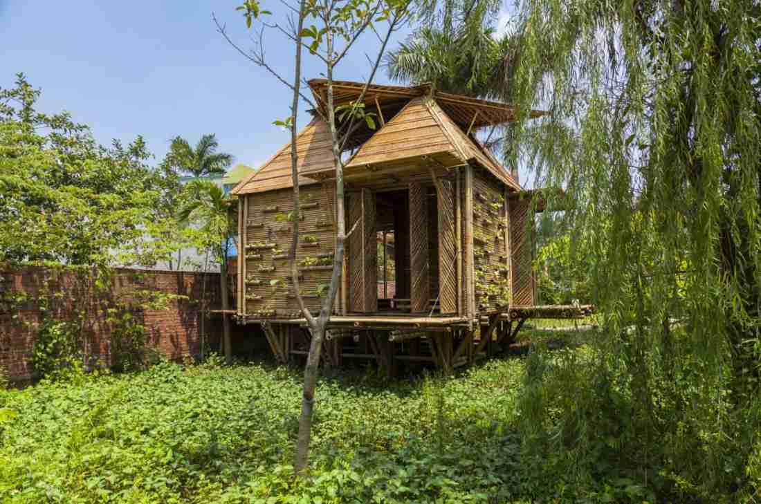 Kiến trúc nhà module chống lũ lắp ghép 25 ngày dưới 53 triệu đồng