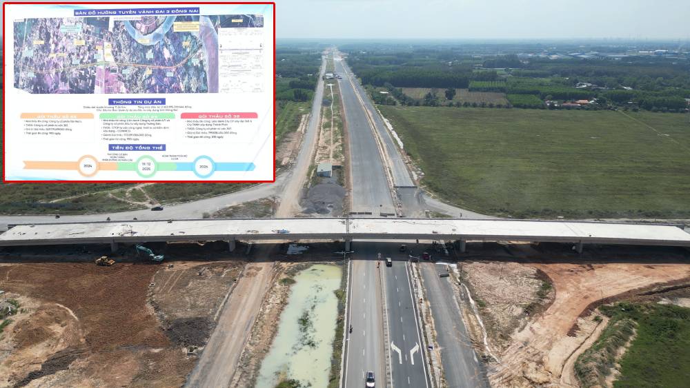 TOÀN CẢNH tuyến Vành đai 3 TP.HCM đoạn qua Đồng Nai