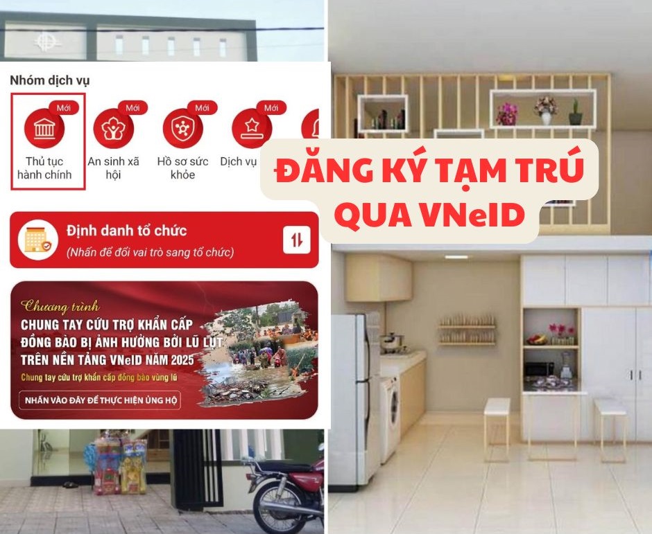 Hướng dẫn chi tiết đăng ký tạm trú trên VNeID để tránh bị phạt tiền từ 15/12