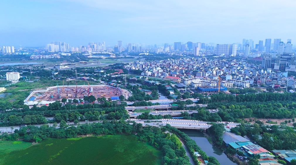 Hé lộ đồ án phác thảo dáng hình “siêu đô thị tương lai” của Hà Nội