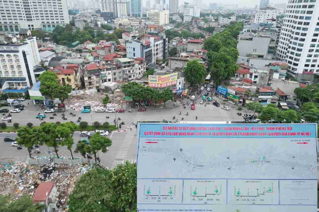 Thông tin mới tại “tuyến đường đắt nhất hành tinh” ở Hà Nội