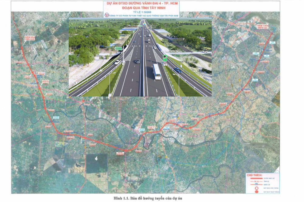 Một xã của Tây Ninh thu hồi hơn 31ha đất để làm tuyến đường dài nhất Đông Nam Bộ