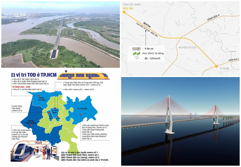 ĐIỂM NÓNG HẠ TẦNG: Cảnh báo thay đổi hiện trạng đất cao tốc TP.HCM - Mộc Bài, Đồng Nai thu hồi đất cho loạt dự án cầu đường và cao tốc