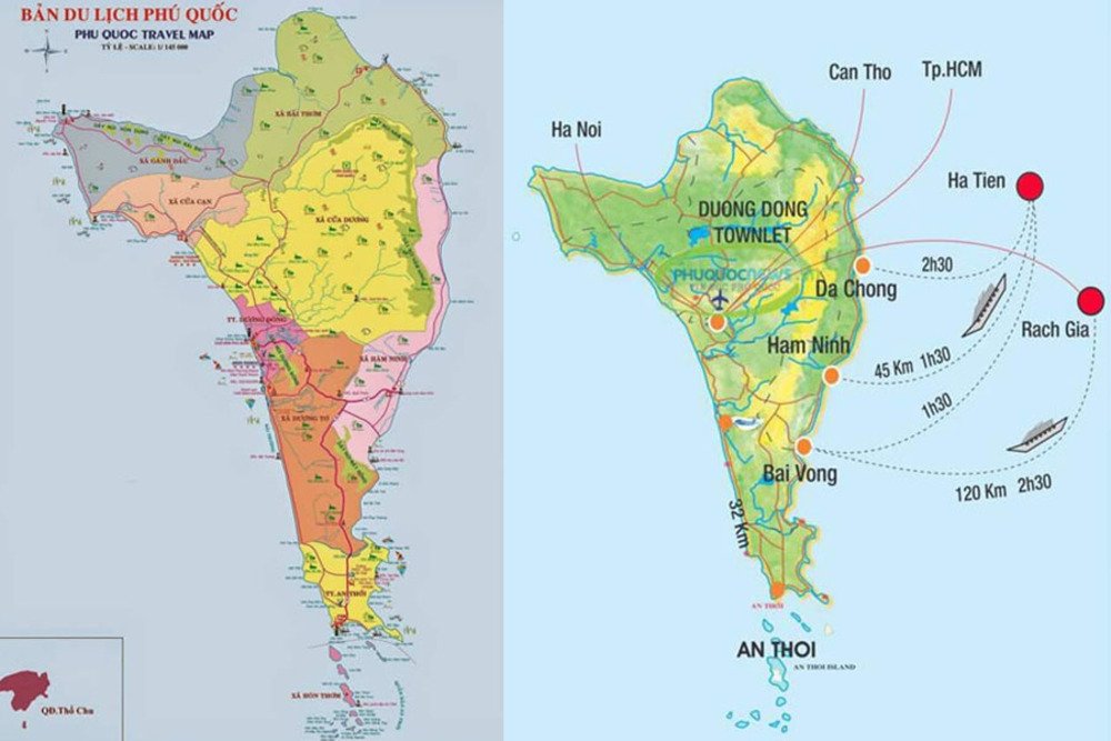 Thành lập 7 tiểu khu thuộc đặc khu Phú Quốc, 4 tiểu khu thuộc Đặc khu Kiên Hải