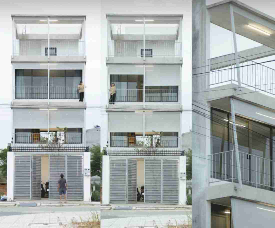 Nhà Tây Ninh cấu trúc đơn giản thiết kế cho gia đình 3 thế hệ với ngân sách hạn hẹp