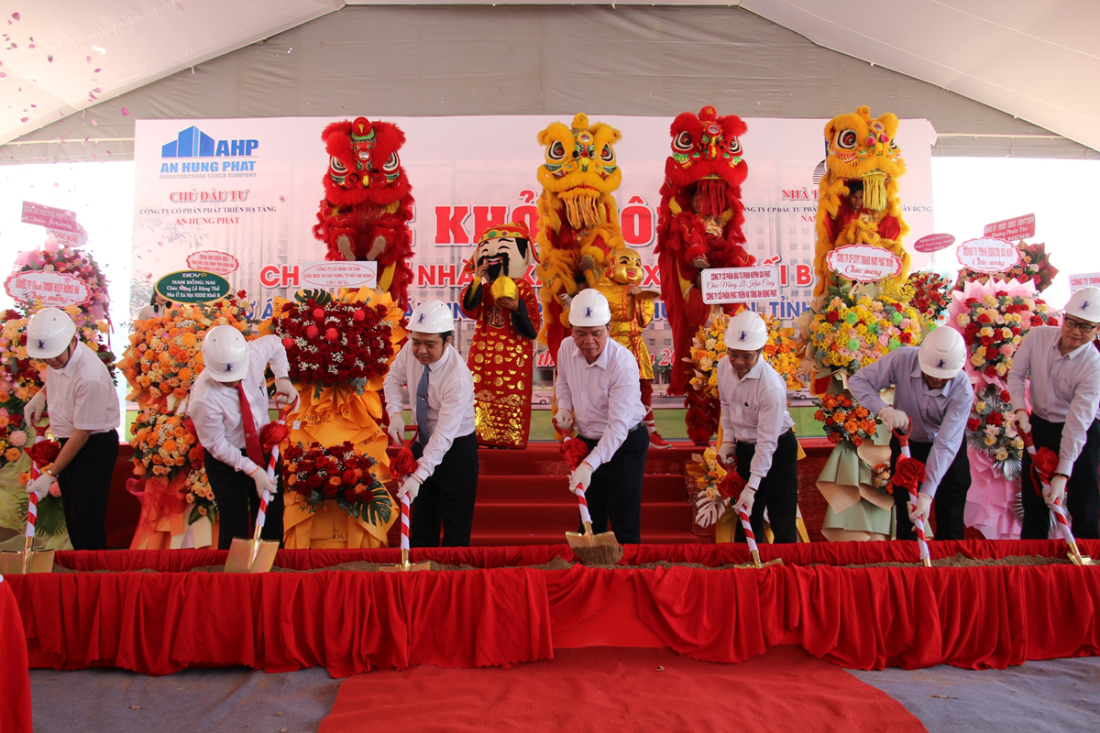 Đồng Nai khởi công thêm 416 căn nhà ở xã hội tại phường Phước Tân