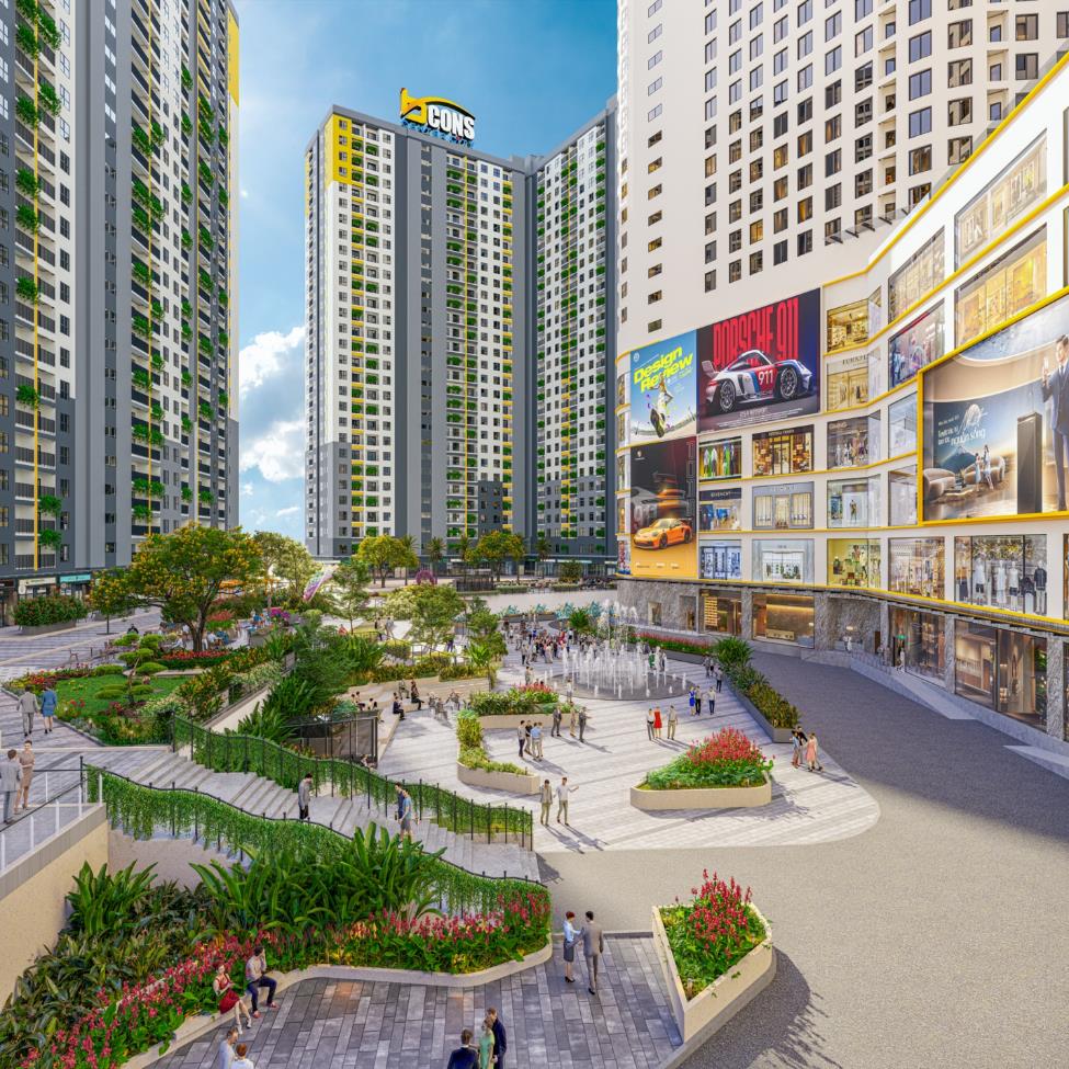Bcons Center City nâng tầm chuẩn sống trong mô hình đại đô thị