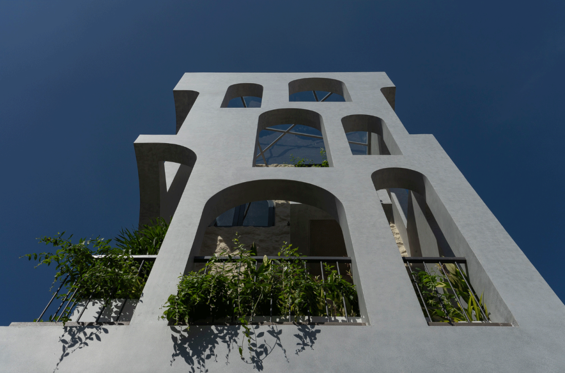 Nhà ống 80m2 TP.HCM: Thánh đường lệch tầng rực nắng giữa lòng đô thị nén- Ảnh 3.