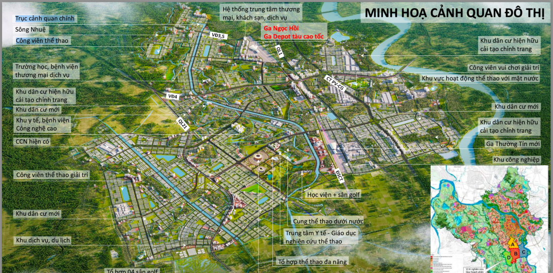 Động thái mới của Hà Nội đối với siêu đô thị thể thao Olympic