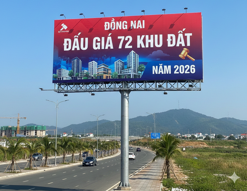 ĐỒNG NAI khởi động kế hoạch đấu giá đất lớn nhất từ trước đến nay