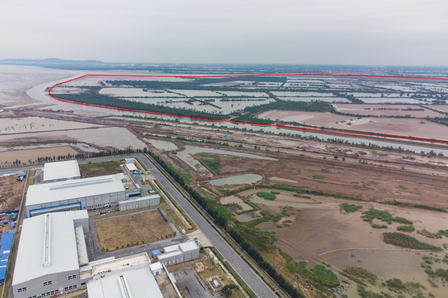 Một doanh nghiệp được giao gần 3 ha đất trong KKT Đình Vũ - Cát Hải để làm dự án gần 70.000 tỷ