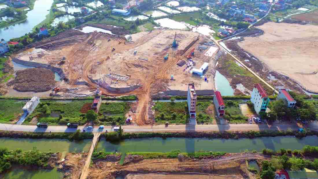 Cập nhật mới nhất tiến độ sân bay Gia Bình