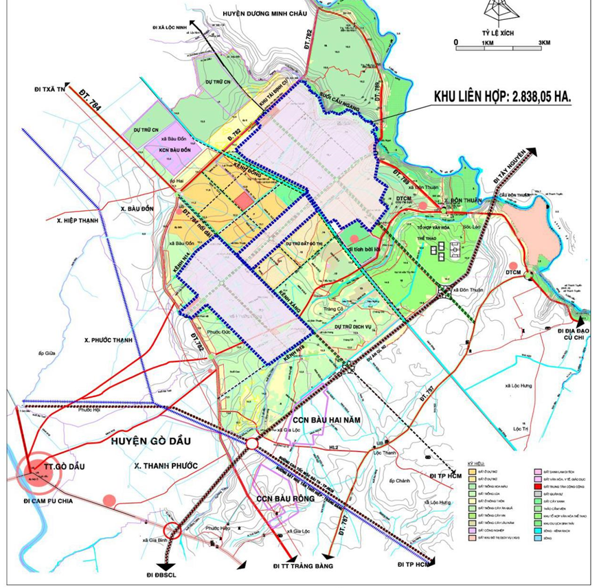 Sau nhiều lần điều chỉnh, dự án khu công nghiệp – đô thị lớn nhất Tây Ninh hiện ra sao?